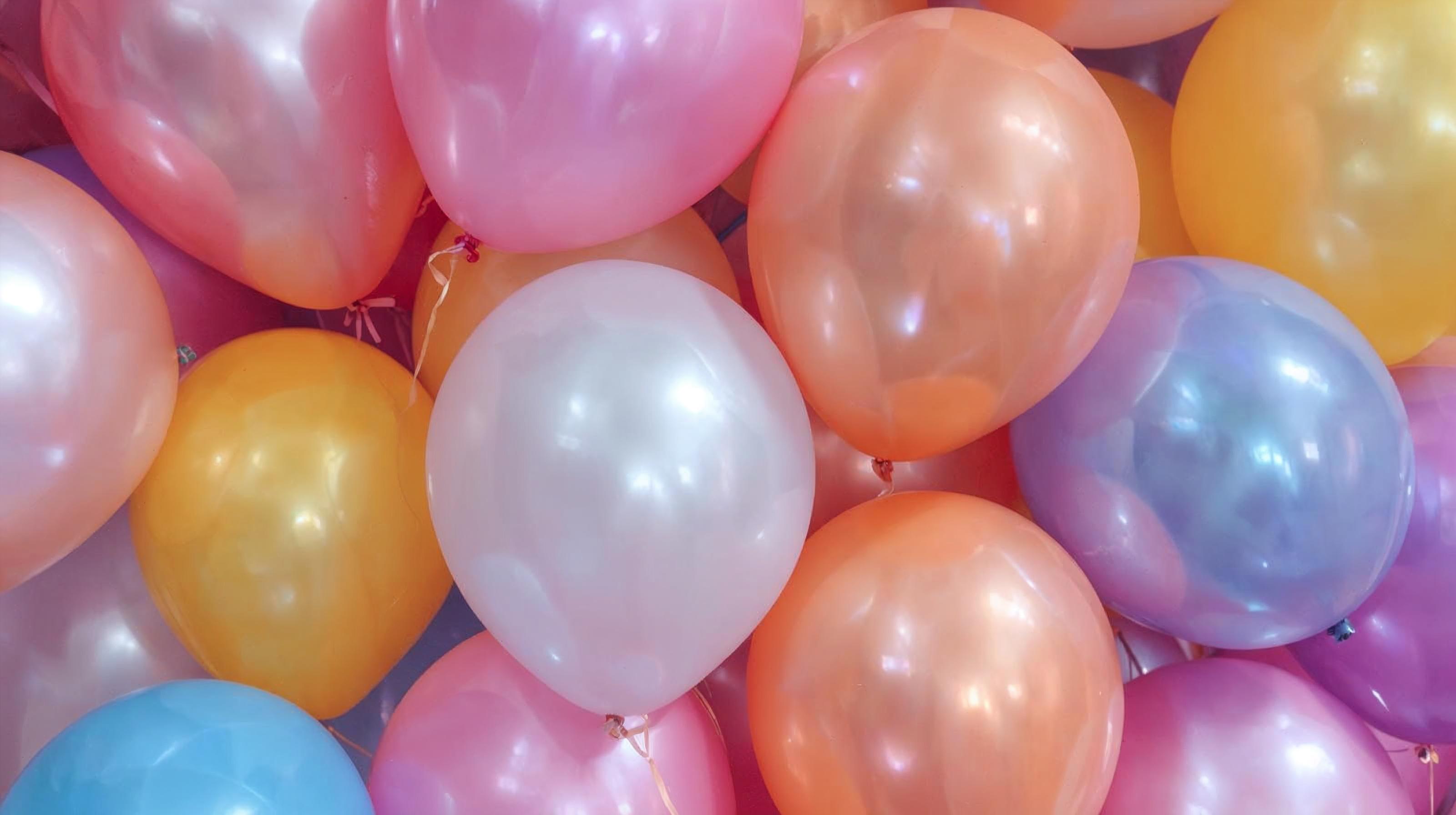 Pearlized Balloons