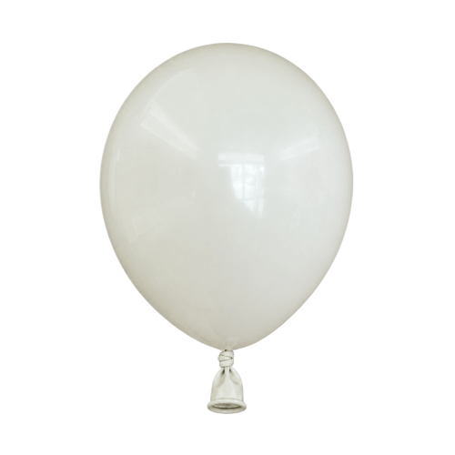 Retro White Sand Latex Balloons