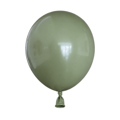 Retro Sage Green Latex Balloons